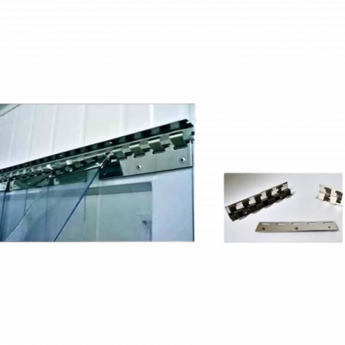 Strip Curtain Clear Super Polar
