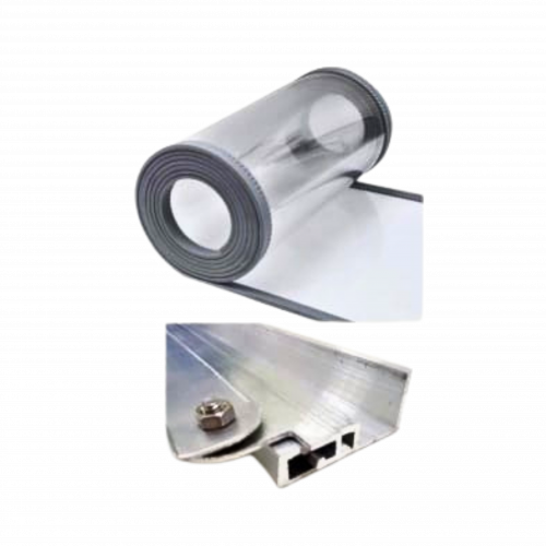 Magnetic Edge Sealing Strip Curtain