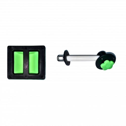 Sliding Door Internal Pull Handle and Safety Lock